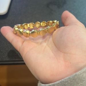 Roxanne Assoulin Gold Tone Strech Bracelet